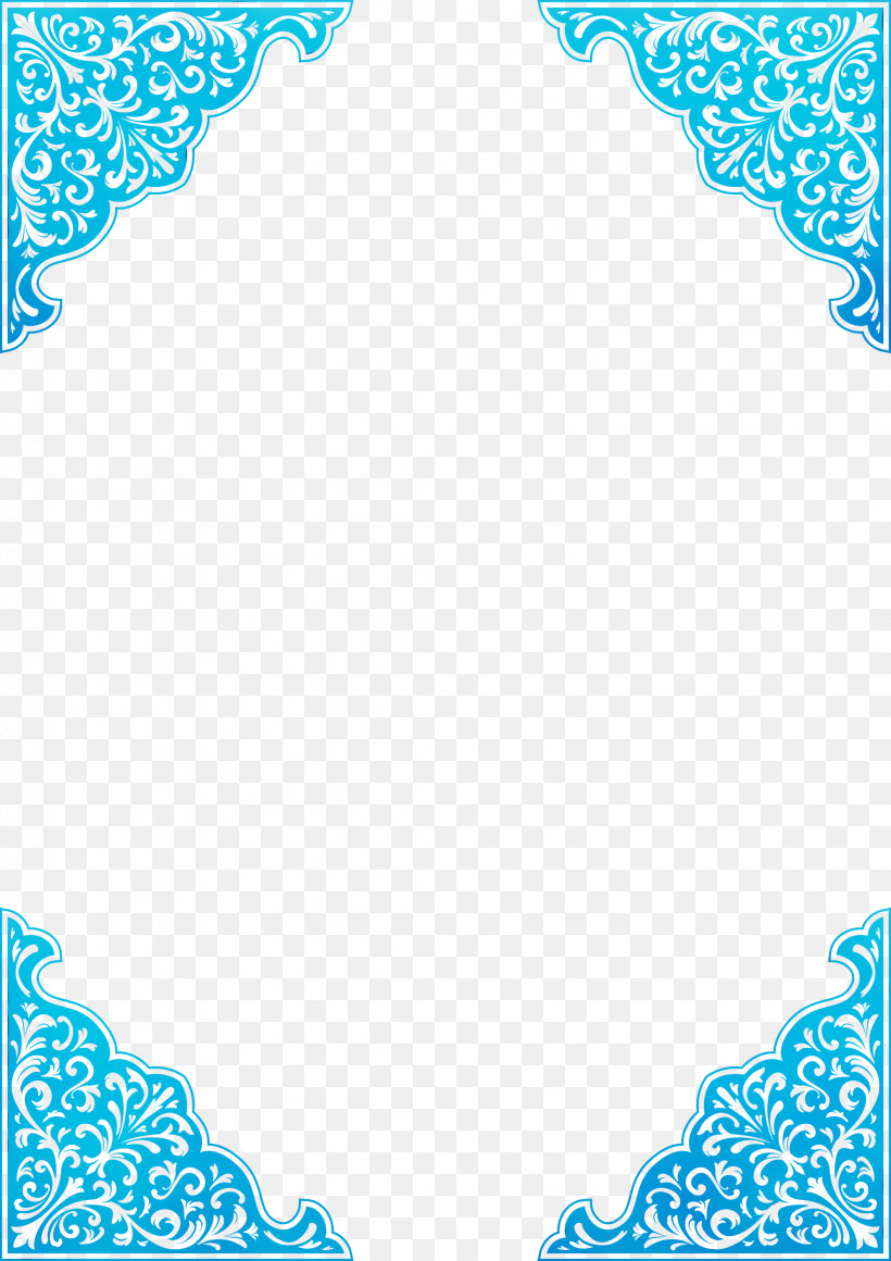 Aqua Turquoise Teal Pattern, PNG, 2119x3000px, Corner Frame, Aqua, Paint, Teal, Turquoise Download Free