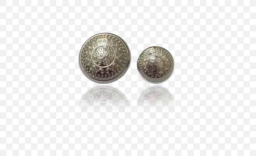 Earring Button Metal Clothing Silver, PNG, 500x500px, Earring, Blazer, Bronze, Button, Clothing Download Free