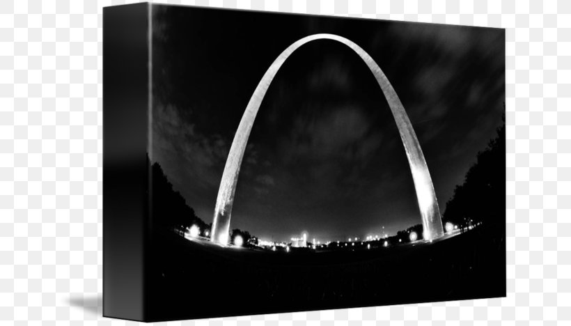 Gateway Arch Gallery Wrap Still Life Photography, PNG, 650x468px, Gateway Arch, Art, Black And White, Brand, Canvas Download Free