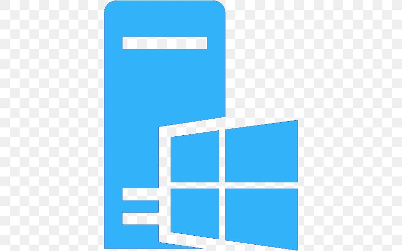Windows Server 2016 Microsoft Windows Computer Servers Windows Server 2012, PNG, 512x512px, Windows Server, Active Directory, Area, Blue, Brand Download Free