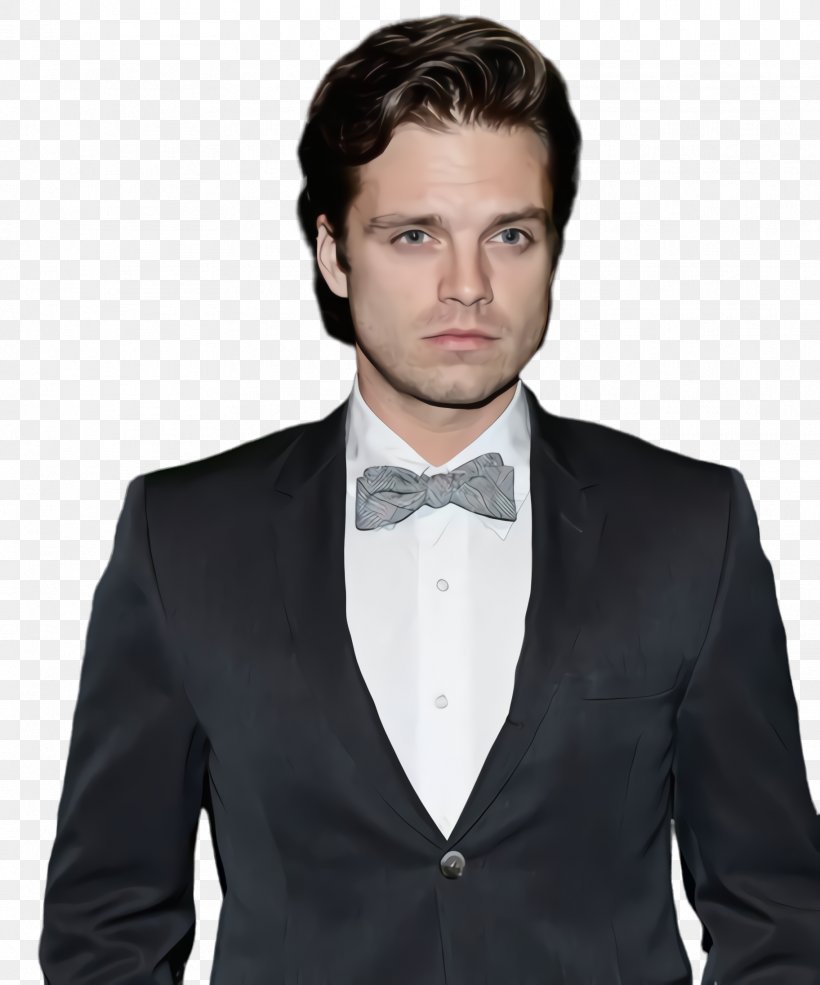 Bow Tie, PNG, 1824x2192px, Sebastian Stan, Actor, Beard, Black Hair, Blazer Download Free