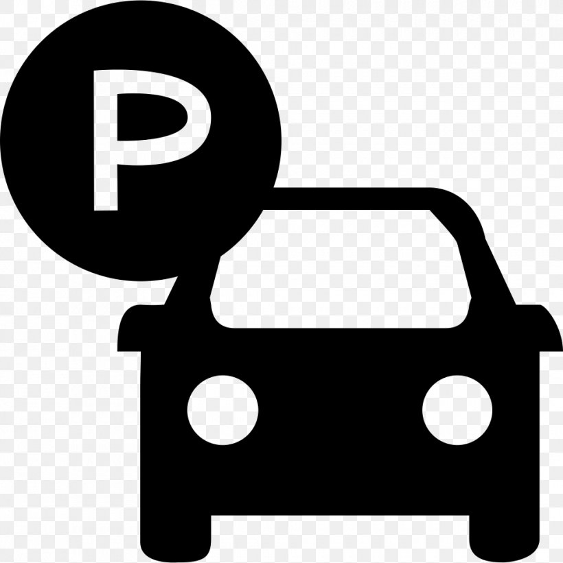 Clip Art Car Park Parking, PNG, 980x982px, Car Park, Area, Black, Black And White, Building Download Free