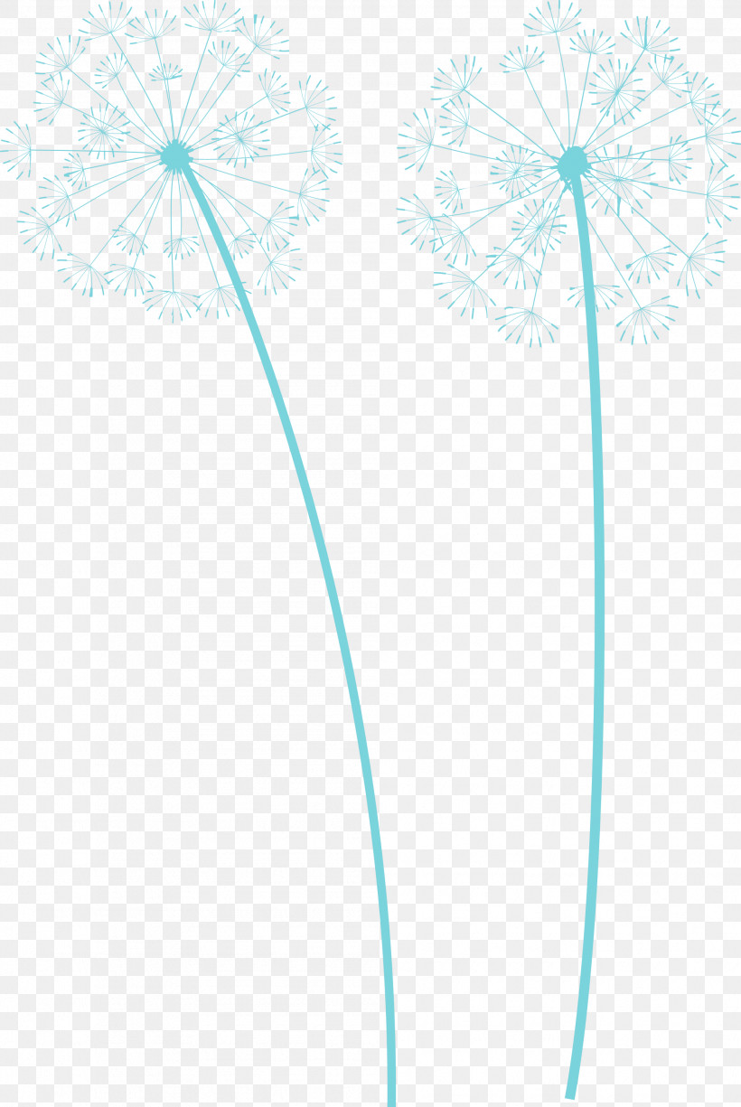 Dandelion, PNG, 2007x3000px, Dandelion, Biology, Flower, Geometry, Line Download Free