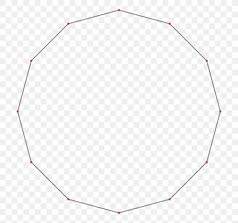 Tetradecagon Circle Triangle Regular Polygon, PNG, 768x768px, Tetradecagon, Area, Compass, Compassandstraightedge Construction, Pink Download Free