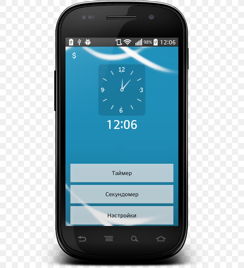 Feature Phone Smartphone TrashBox Stopwatch Timer, PNG, 568x900px, Feature Phone, Android, Cellular Network, Clock, Communication Device Download Free