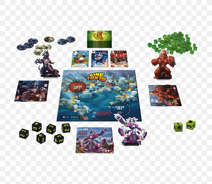 Iello King Of Tokyo Board Game, PNG, 709x709px, King Of Tokyo, Board Game, Game, Games, Iello Download Free