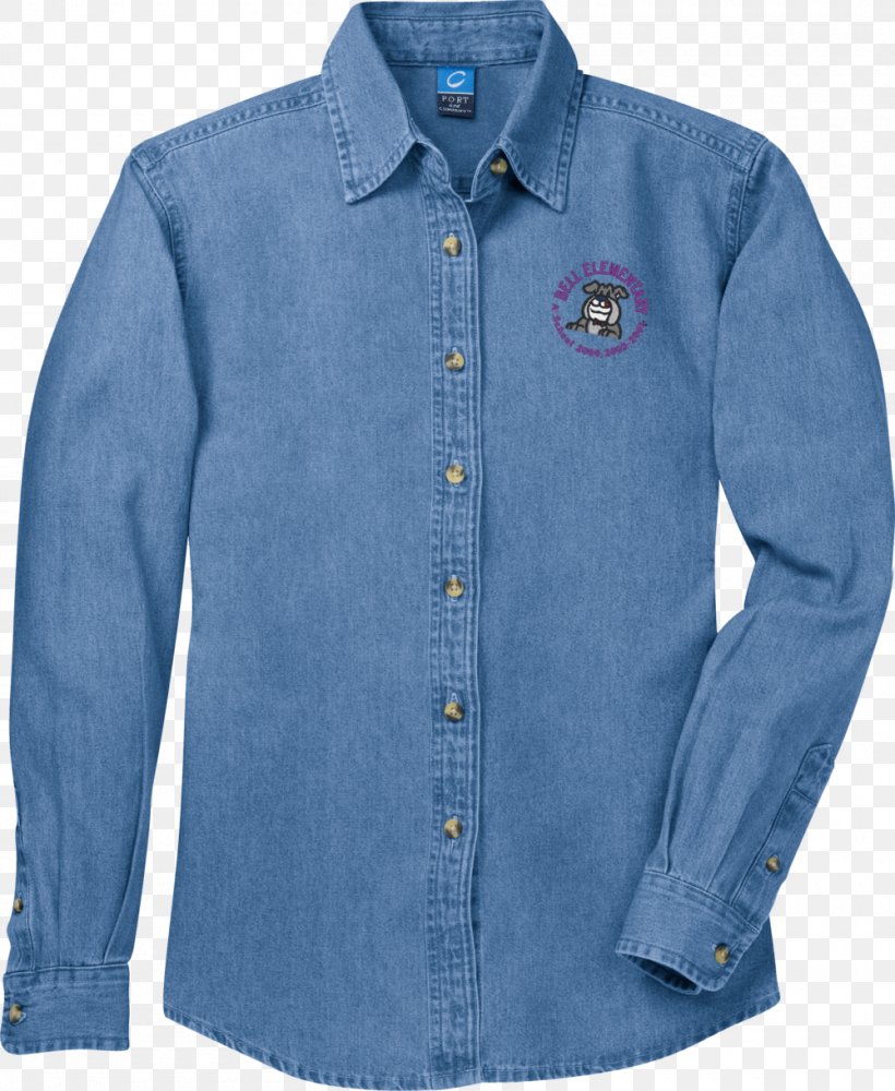 Long-sleeved T-shirt Denim Business, PNG, 1000x1220px, Tshirt, Blouse, Blue, Business, Button Download Free