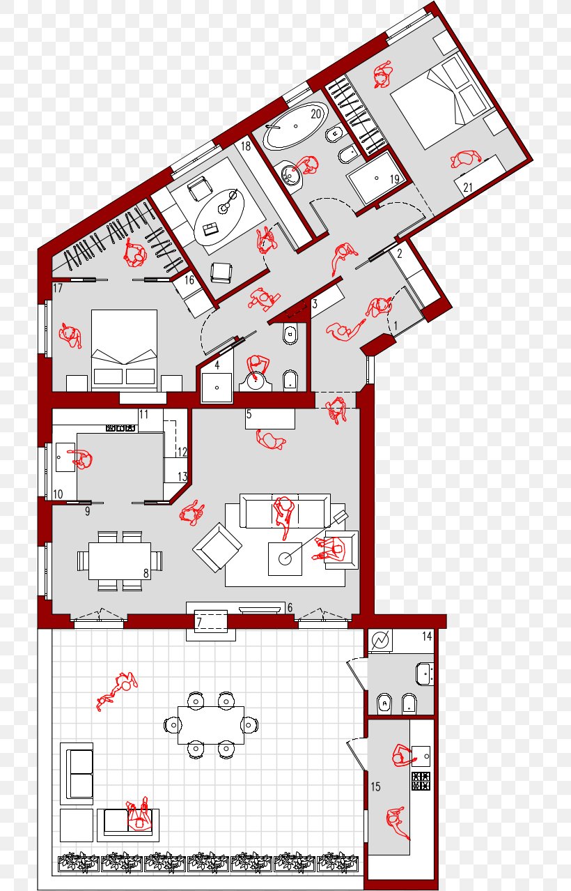 Floor Plan House Architecture Apartment, PNG, 714x1278px, Floor Plan, Apartment, Architecture, Area, Bathroom Download Free
