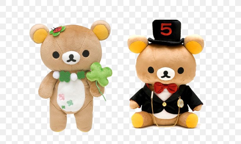 Hello Kitty Rilakkuma Amazon.com Bear Stuffed Animals & Cuddly Toys, PNG, 701x490px, Watercolor, Cartoon, Flower, Frame, Heart Download Free