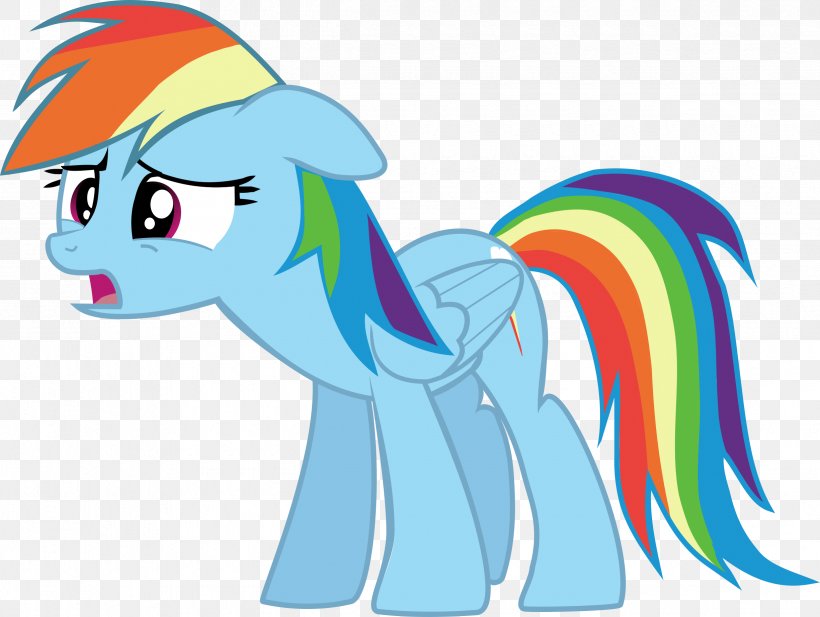 Rainbow Dash Pony Rarity Derpy Hooves Fluttershy, PNG, 2450x1846px, Rainbow Dash, Animal Figure, Art, Cartoon, Derpy Hooves Download Free