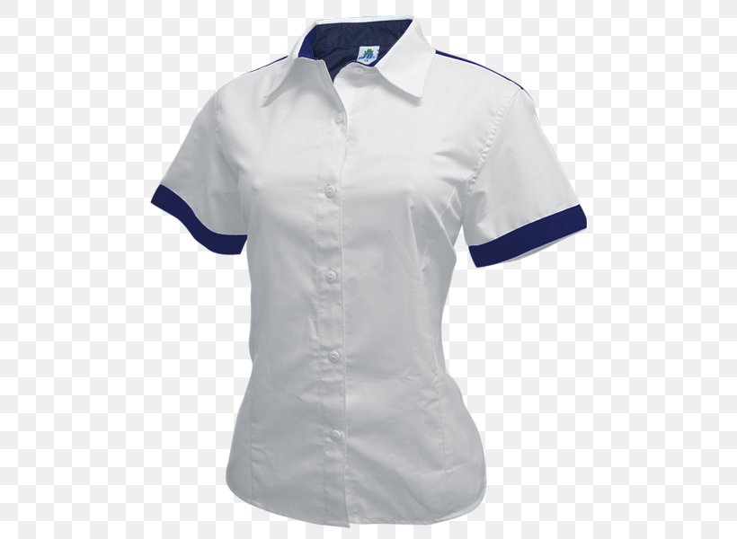 T-shirt Blouse Uniform Sleeve, PNG, 508x600px, Tshirt, Blouse, Button, Clothing, Collar Download Free