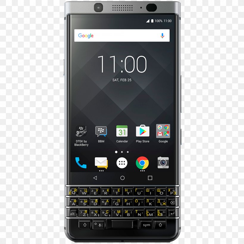 BlackBerry KEYone 32GB BBB100-2 Emea [Black] SIMフリー 4G Smartphone LTE, PNG, 1000x1000px, 32 Gb, Blackberry, Blackberry Keyone, Cellular Network, Communication Device Download Free