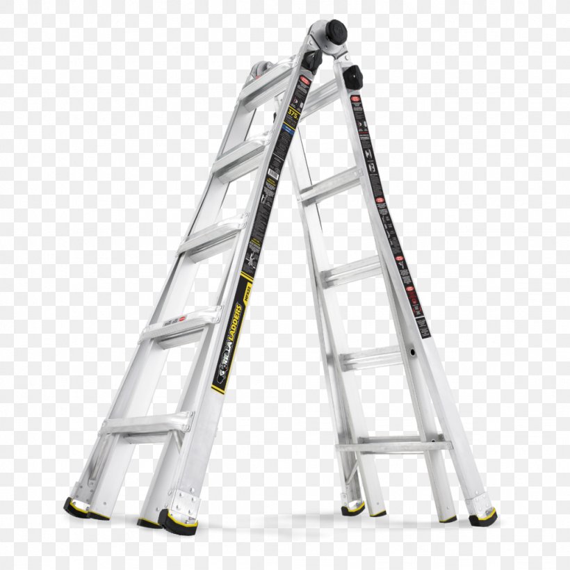 Gorilla Ladders GLA-MPX 22 Xtend+Climb Pro Series 785P Telescoping Ladder Gorilla Ladders GLA-MPX 17, PNG, 1024x1024px, Gorilla Ladders Glampx 22, Aluminium, Attic Ladder, Gorilla, Hardware Download Free