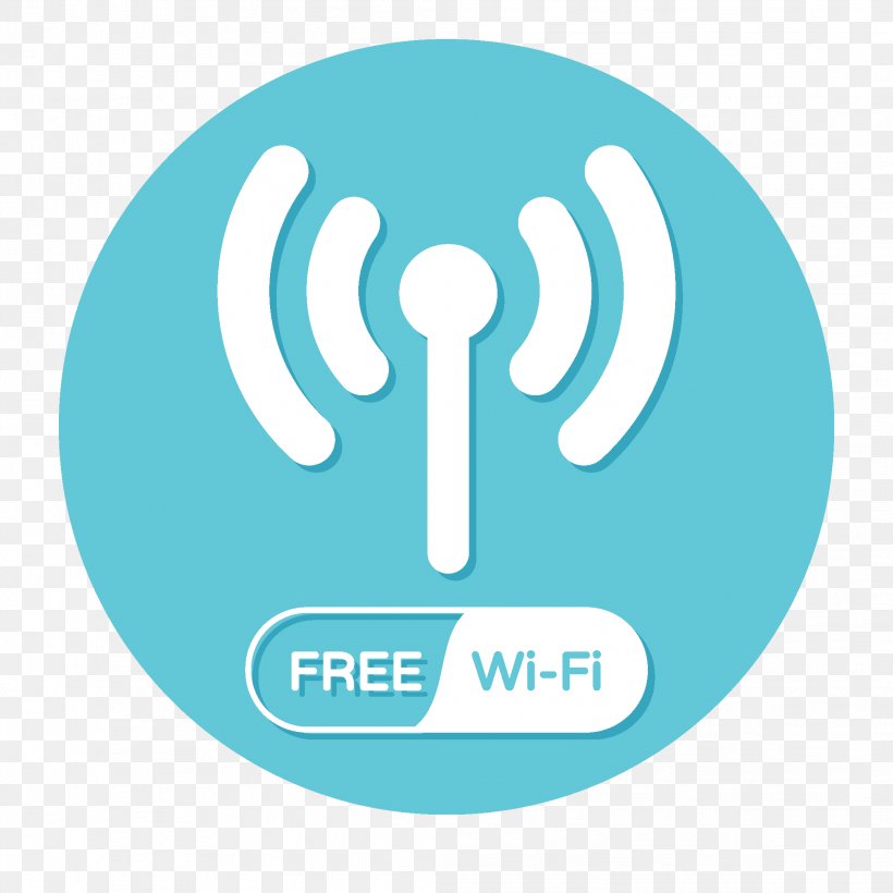 Wi-Fi Hotspot Download, PNG, 2083x2083px, Wifi, Aqua, Area, Brand, Flat Design Download Free