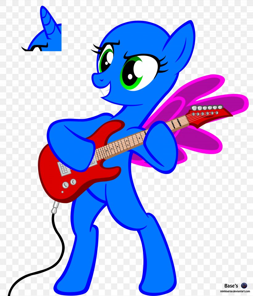 My Little Pony Bass Guitar YouTube, PNG, 6400x7504px, Watercolor, Cartoon, Flower, Frame, Heart Download Free