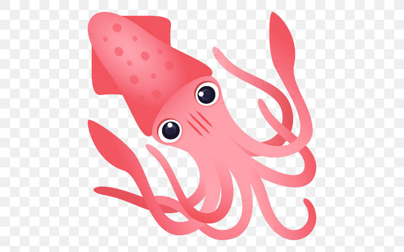 Octopus Seafood Fish Cartoon Marine, PNG, 512x512px, Octopus, Biology, Cartoon, Fish, Marine Download Free