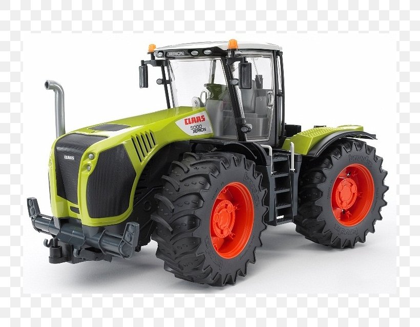 Claas Xerion 5000 Tractor Bruder Toy, PNG, 729x638px, Claas, Agricultural Machinery, Automotive Tire, Automotive Wheel System, Baler Download Free