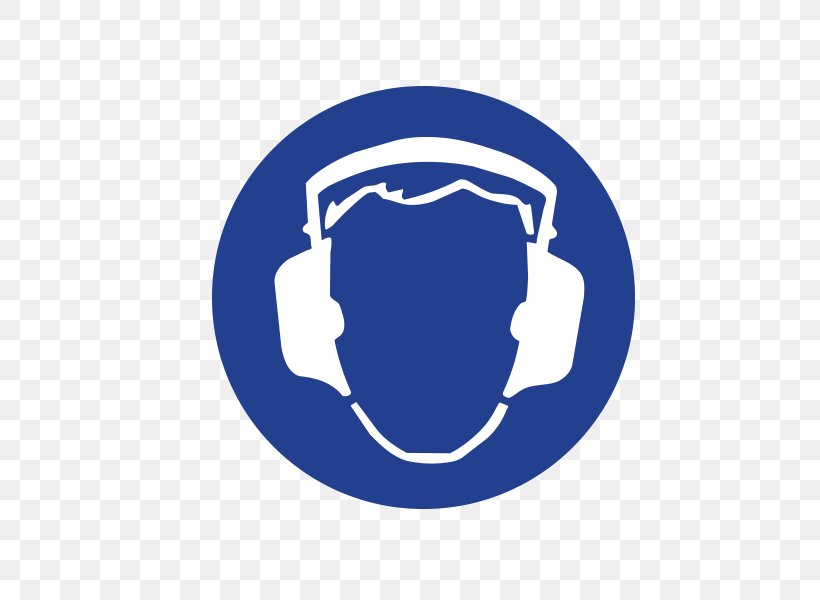 Earmuffs Safety Personal Protective Equipment Sign, PNG, 800x600px, Earmuffs, Blue, Brand, Construction Site Safety, Ear Download Free