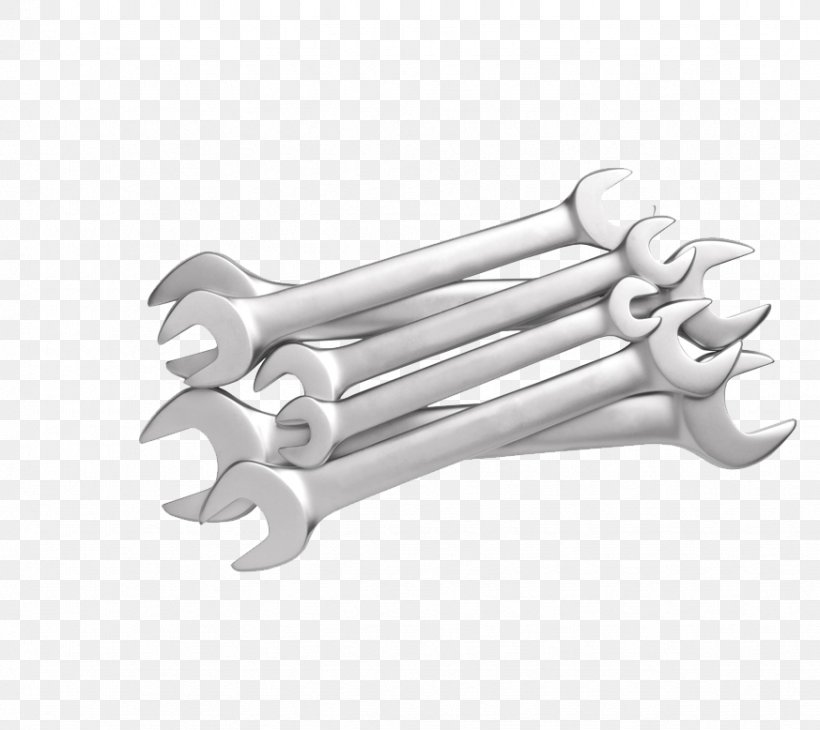 Hand Tool Wrench Plumbing Power Tool, PNG, 873x778px, Hand Tool, Adjustable Spanner, Black And White, Bone, Cutting Download Free