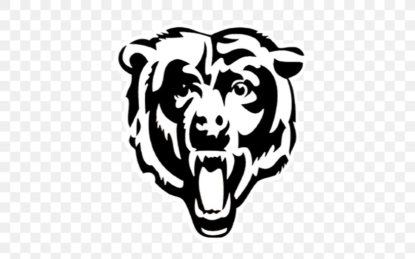 Logos And Uniforms Of The Chicago Bears NFL Cincinnati Bengals Wrigley Field, PNG, 512x512px, Chicago Bears, American Football, Bears Pro Shop, Big Cats, Black Download Free