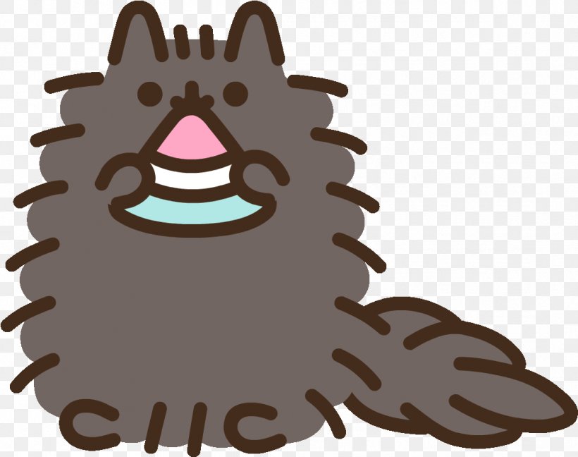 Pusheen Cat GIF Cartoon Image, PNG, 1059x838px, Pusheen, Brown, Cartoon, Cat, Cat Sticker Download Free