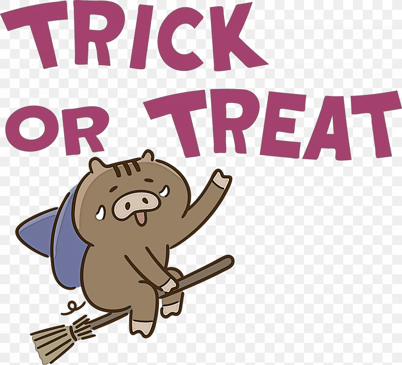 TRICK OR TREAT Halloween, PNG, 3000x2729px, Trick Or Treat, Behavior, Cartoon, Character, Firstbeat Technologies Oy Download Free