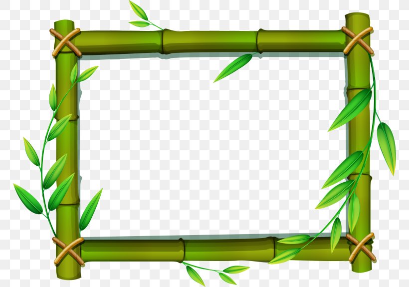 Tropical Woody Bamboos Clip Art, PNG, 768x575px, Tropical Woody Bamboos, Grass, Grass Family, Green, Picture Frames Download Free