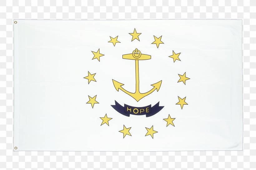 Flag Of Rhode Island State Flag Annin & Co., PNG, 1500x1000px, Rhode Island, Anchor, Annin Co, Brand, Crest Download Free