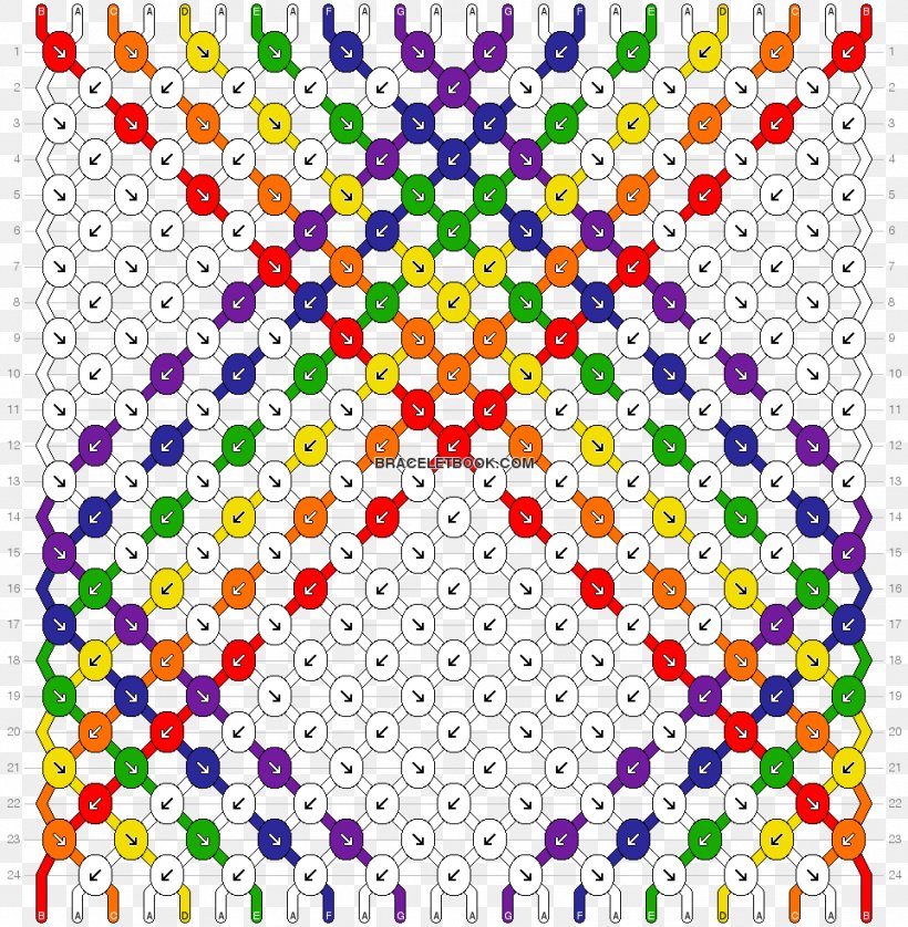 Friendship Bracelet Rainbow Loom Pattern, PNG, 962x984px, Friendship Bracelet, Anklet, Area, Art, Bijou Download Free