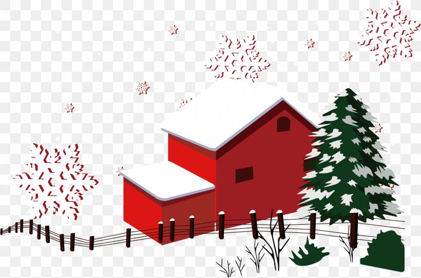 Christmas Snow Winter House, PNG, 1723x1140px, Christmas, Christmas Decoration, Christmas Ornament, Christmas Tree, Cottage Download Free