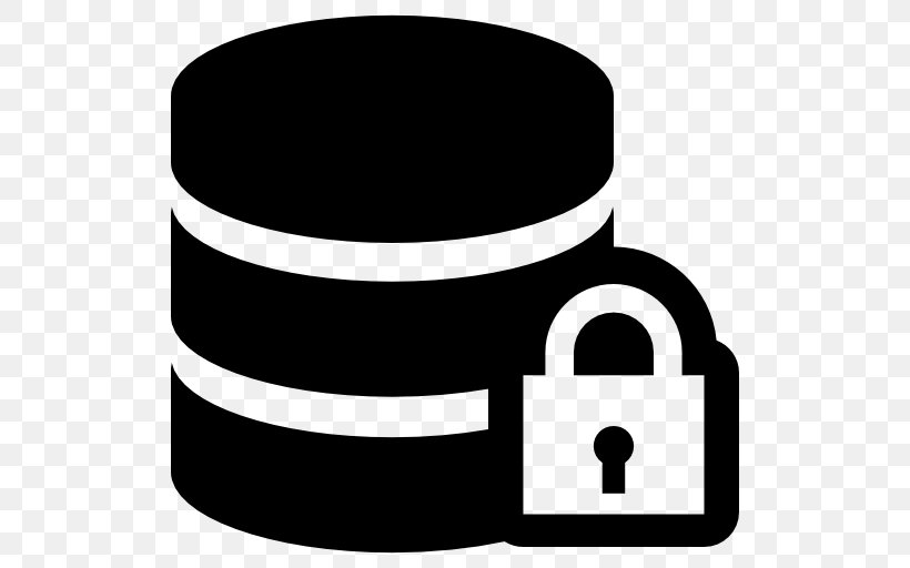 Database Security Computer Security, PNG, 512x512px, Database, Black, Black And White, Computer Security, Database Management System Download Free
