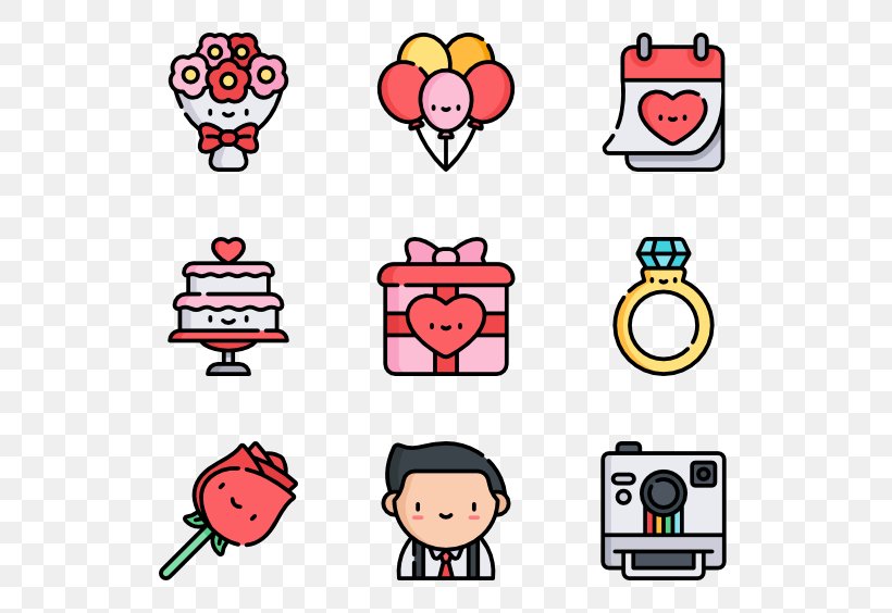 Wedding Pack, PNG, 600x564px, Emoticon, Area, Color, Communication, Facial Expression Download Free