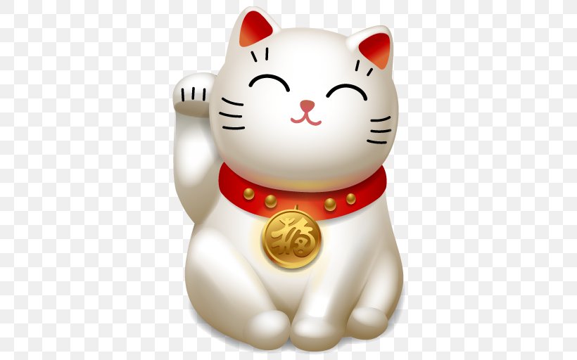 Pink Cat Maneki-neko Luck Icon, PNG, 512x512px, Cat, Belief, Carnivoran, Cat Like Mammal, Culture Of Japan Download Free