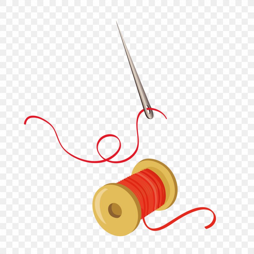 Sewing Needle Euclidean Vector, PNG, 1500x1500px, Sewing Needle, Electromagnetic Coil, Inductor, Material, Needlework Download Free