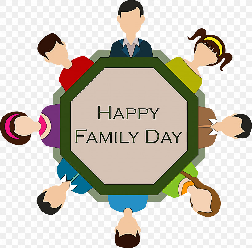 Family Day Happy Family Day Family, PNG, 3000x2962px, Family Day, Cartoon, Family, Green, Happy Family Day Download Free