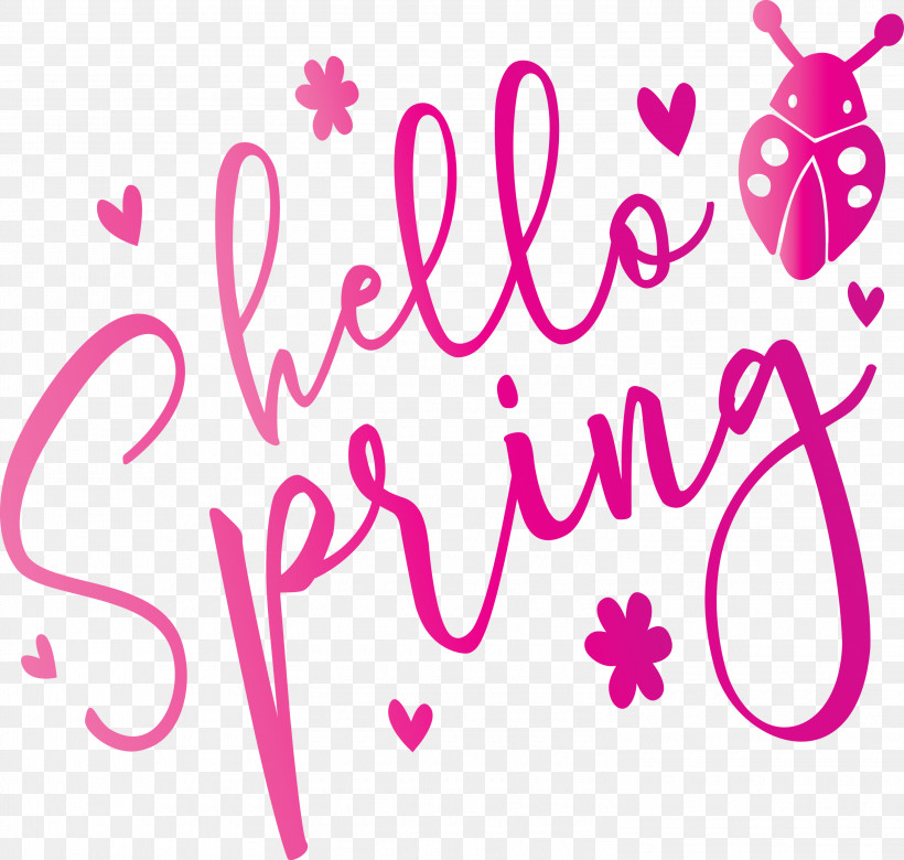 Hello Spring Spring, PNG, 3000x2855px, Hello Spring, Heart, Magenta, Pink, Spring Download Free