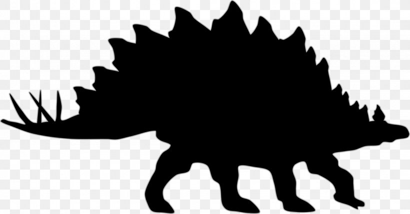 Stegosaurus Clip Art Vector Graphics Silhouette, PNG, 1433x750px, Stegosaurus, Art, Dinosaur, Drawing, Head Download Free