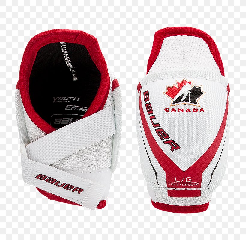 Bauer Team Canada 2015 Junior Elbow Pads Sports Shoes Sportswear, PNG, 800x800px, Shoe, Baseball, Baseball Equipment, Brand, Carmine Download Free