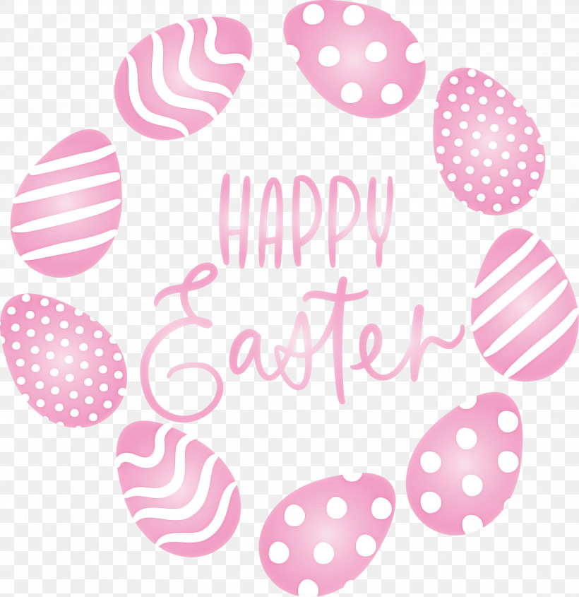 Easter Day Happy Easter Day, PNG, 2910x3000px, Easter Day, Baby Toddler Clothing, Happy Easter Day, Line, Pink Download Free