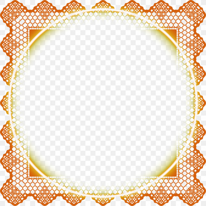Square Lace, PNG, 3000x3000px, Square Lace, Circle, Picture Frame Download Free