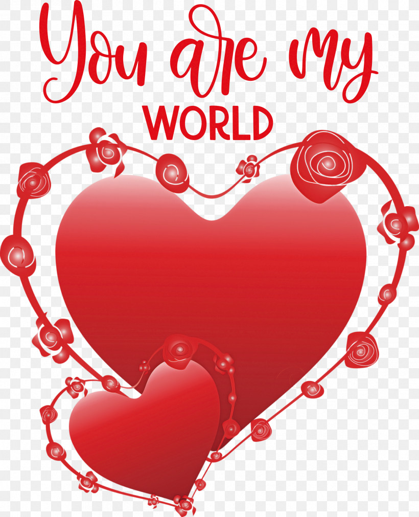 You Are My World Valentine Valentines, PNG, 2432x3000px, You Are My World, Cardiac Imaging, Heart, Heart Love Emoji, Valentine Download Free