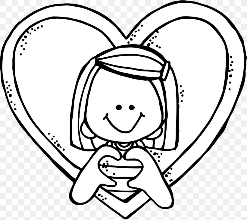 Black And White Drawing Line Art Clip Art, PNG, 1600x1426px, Watercolor, Cartoon, Flower, Frame, Heart Download Free