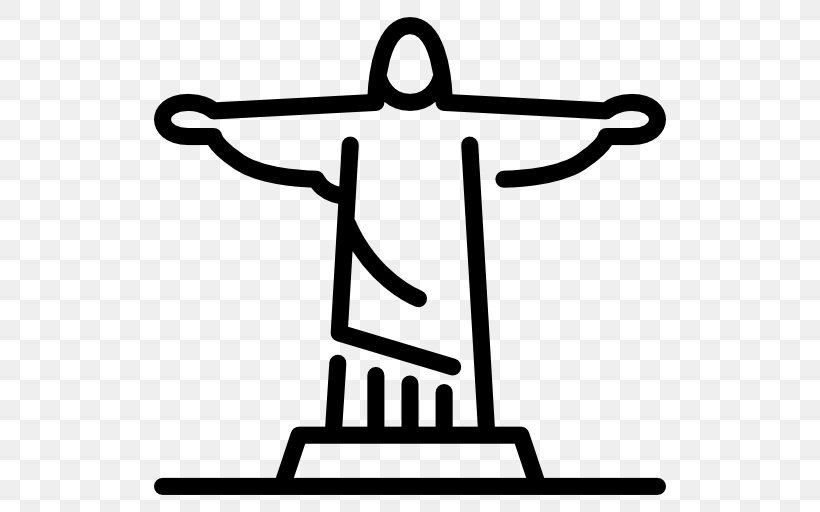 Christ The Redeemer, PNG, 512x512px, Christ The Redeemer, Area, Artwork, Black And White, Cdr Download Free