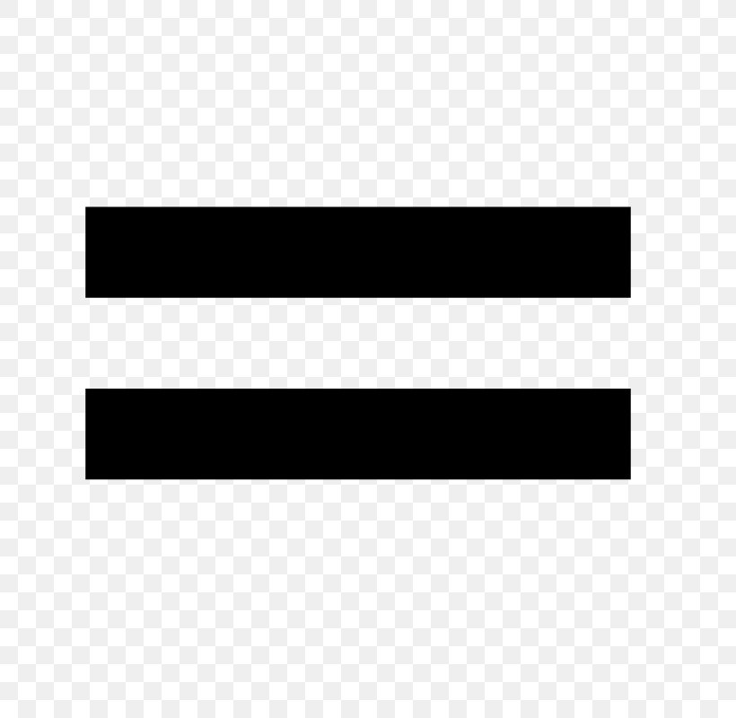Equals Sign Mathematics Symbol Mathematical Notation Clip Art, PNG, 800x800px, Equals Sign, Black, Black And White, Brand, Definition Download Free