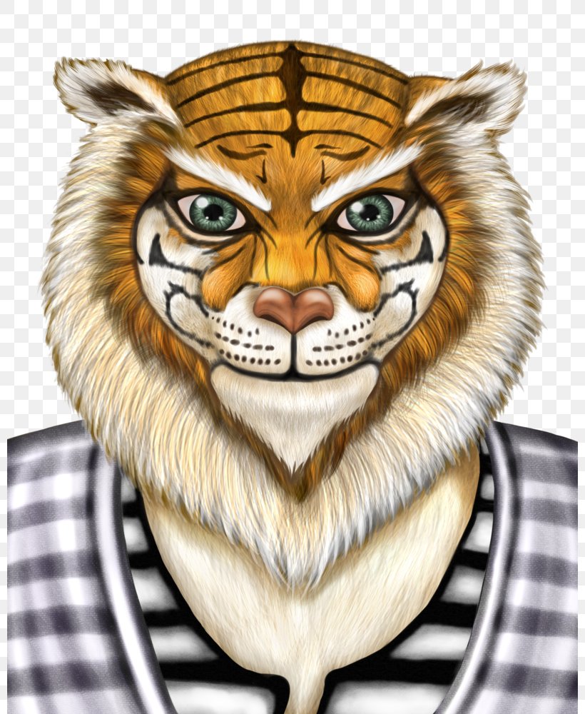 Tiger Lion Whiskers Cat, PNG, 800x1000px, Tiger, Big Cats, Carnivoran, Cartoon, Cat Download Free