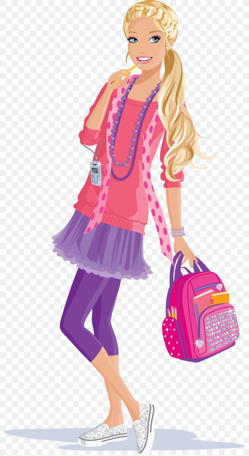 Barbie: The Princess & The Popstar Doll Clip Art, PNG, 794x1502px, Watercolor, Cartoon, Flower, Frame, Heart Download Free