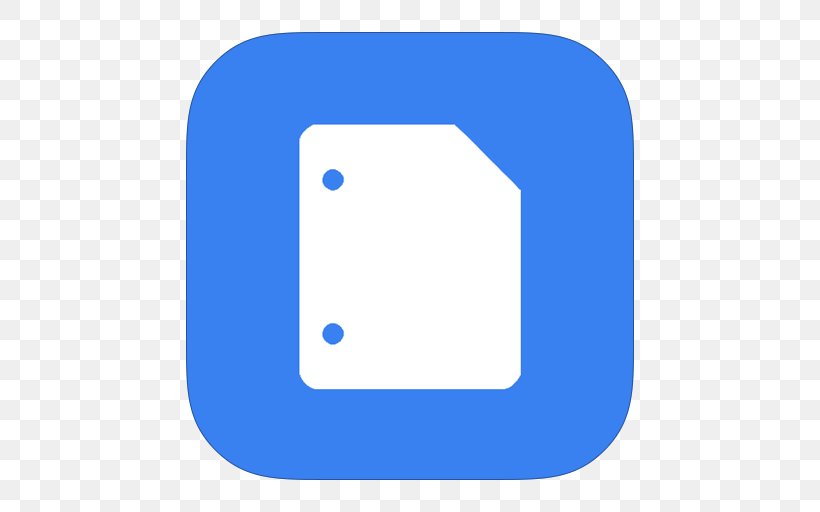 Blue Computer Icon Angle Area, PNG, 512x512px, Google Docs, Android, Area, Azure, Blue Download Free
