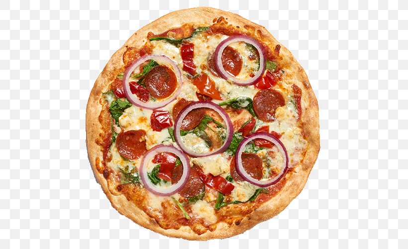 California-style Pizza Sicilian Pizza Pepperoni Dodo Pizza, PNG, 500x500px, Californiastyle Pizza, American Food, Baked Goods, Beef, Cuisine Download Free