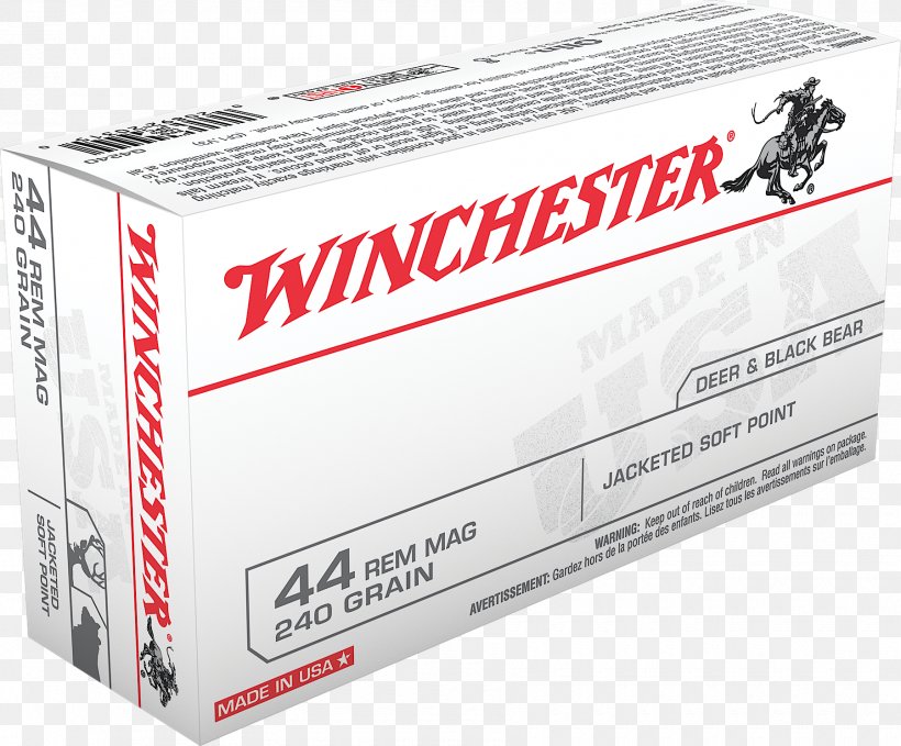 .44 Magnum United States Winchester Repeating Arms Company Ammunition Soft-point Bullet, PNG, 1800x1491px, 44 Magnum, 4440 Winchester, Ammunition, Brand, Bullet Download Free