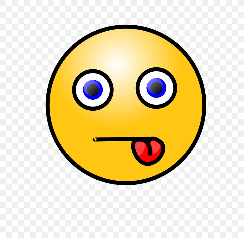 Emoticon Smiley Tongue Clip Art, PNG, 800x800px, Emoticon, Cheek, Face, Happiness, Scalable Vector Graphics Download Free